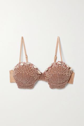 Patbo + Embellished Underwired Bikini Top