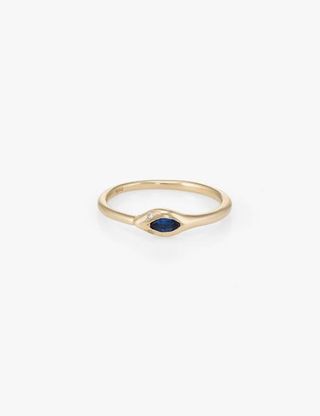 Kathryn Bentley + Sapphire Ouroborus Ring