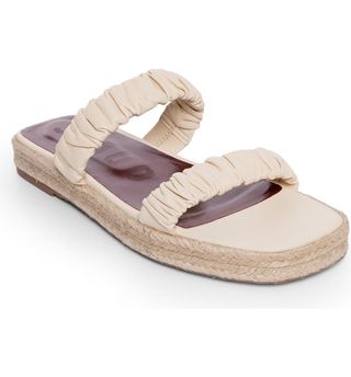 Staud + Maya Ruched Espadrille Sandals