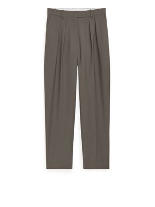 Arket + Tapered High-Waist Trousers