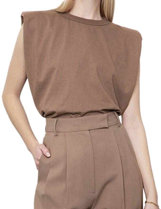 24 PaddedShoulder TShirts Fashion Can't Get Enough Of Who What Wear