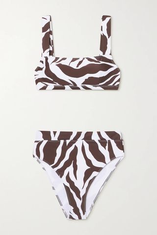 Old Navy Mid-Rise Printed O-Ring French-Cut Bikini Swim Bottoms