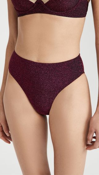 PQ Swim + Hillary High Waist Bikini Bottoms