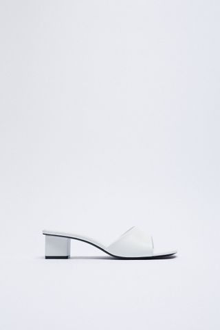 Zara + Thick Heeled Sandals