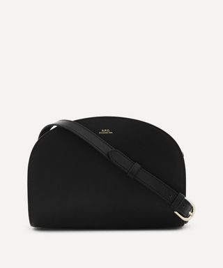 A.P.C. + Leather Demi-Lune Bag