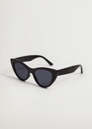 Mango + Cat-Eye Sunglasses