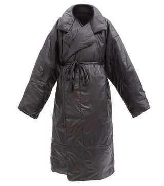 Norma Kamali + Boyfriend Sleeping Bag Oversized Coat