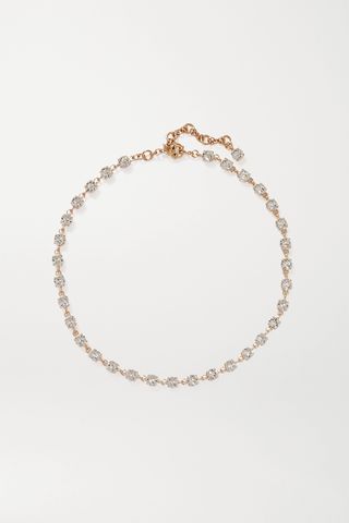 Roxanne Assoulin + Gold-Tone Crystal Necklace