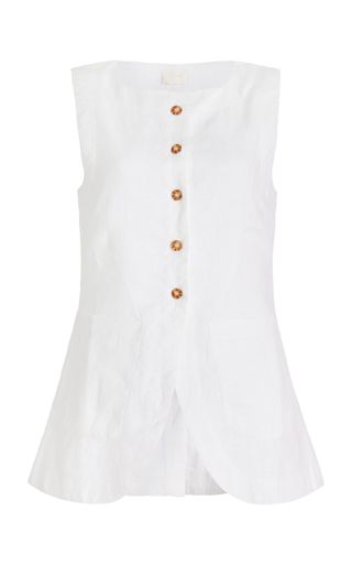 Posse + Exclusive Emma Linen Vest