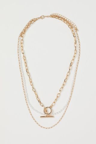 H&M + Triple-Strand Necklace