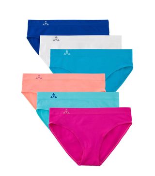 Balanced Tech + 6-Pack Seamless Hipster Brief Bikini Panties