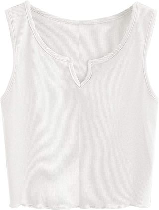 SweatyRocks + Crop Tank Top Shirt