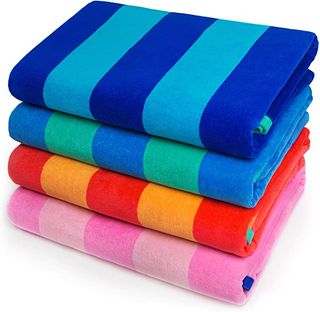 Softerry + Extra Soft Beach Towel Pack of 4