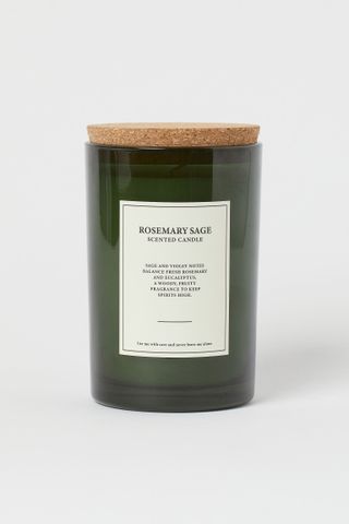 H&M + Rosemary Sage Scented Candle