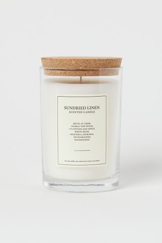 H&M + Sundried Linen Scented Candle