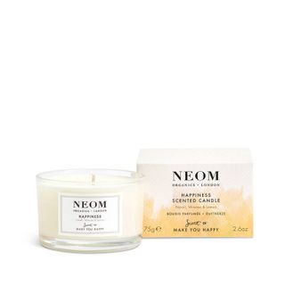 Neom Organics + Scented Happiness Travel Candle