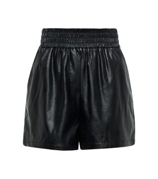 Stand + Hedda faux leather shorts