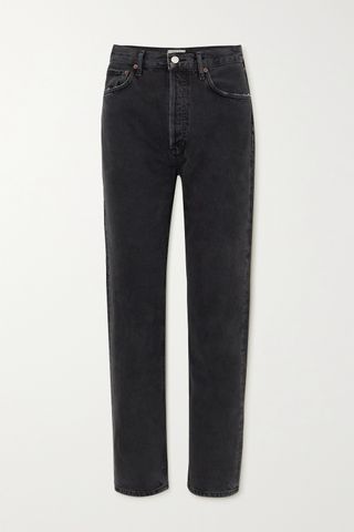 Agolde + '90s Organic High-Rise Straight-Leg Jeans