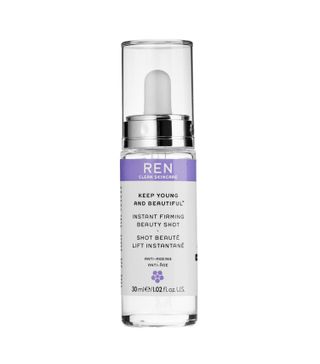 Ren Clean Skincare + Keep Young And Beautiful Instant Firming Beauty Shot