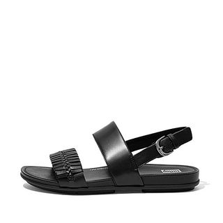 FitFlop + Gracie Wrapped-Weave Back-Strap Sandals