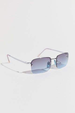 Urban Outfitters + Vintage Utah Rimless Square Sunglasses