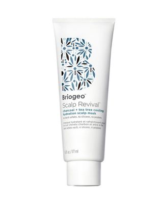 Briogeo + Scalp Revival Charcoal + Tea Tree Cooling Hydration Scalp Mask for Dry, Itchy Scalp