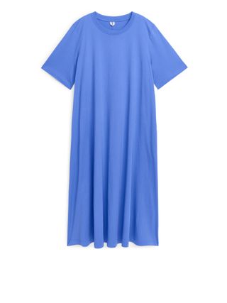 Arket + A-Line T-Shirt Midi Dress