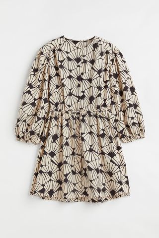 H&M + Short Linen-Blend Dress