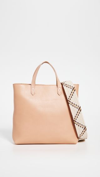 Madewell + Small Inset Zip Transport Tote