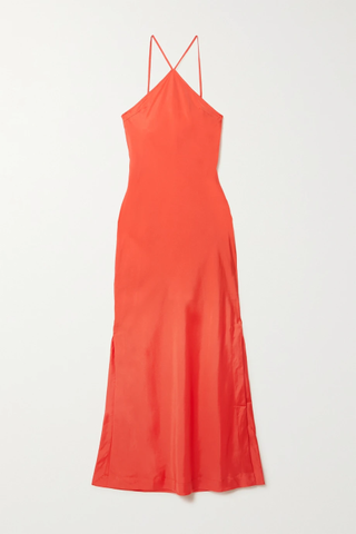 Bondi Born + Net Sustain + Kate Organic Silk-Blend Maxi Dress