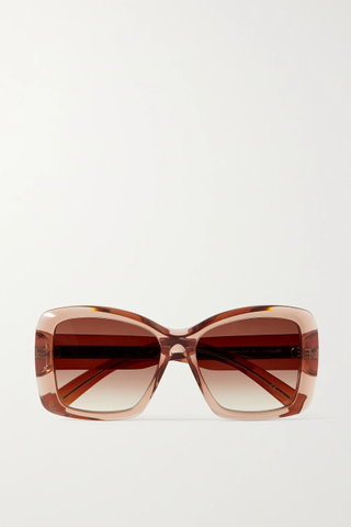 Givenchy + Square-Frame Acetate Sunglasses