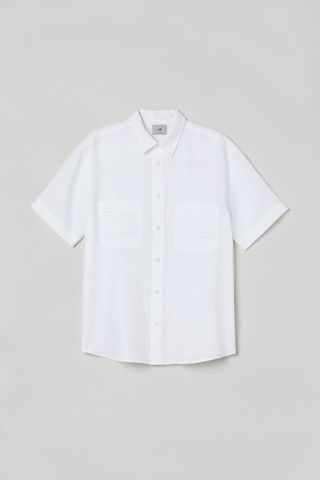 H&M + Relaxed Fit Linen Shirt