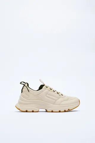 Zara + Thick Sole Sneakers