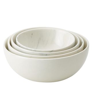 Anolon + Ceramics Nested Prep Bowl Set