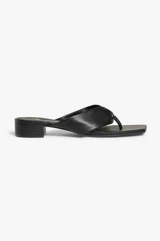 Monki + Toe-Post Heel Sandals