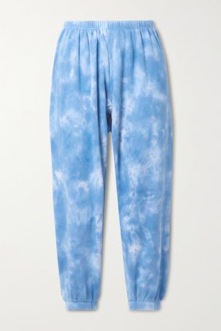 Honorine + Luca Tie-Dyed Cotton-Jersey Track Pants