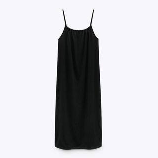 Zara + Midi Dress With Straps