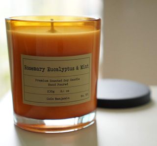 Coco Benjamin + Rosemary Eucalyptus and Mint Candle