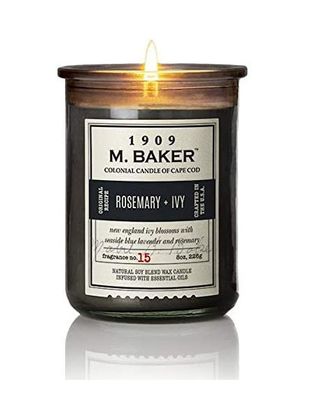 M. Baker + Rosemary & Ivy Natural Soy Wax Blend Candle