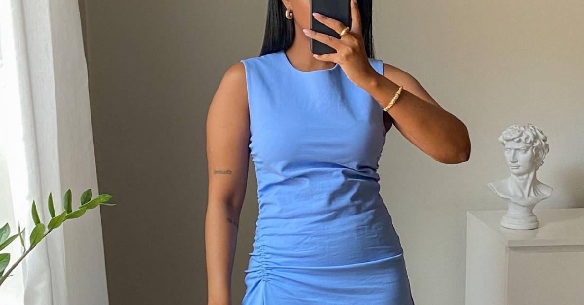 princess polly baby blue dress Ivy Short Dress