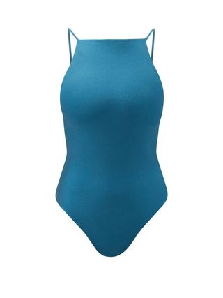 Jade Swim + Nova Halterneck Swimsuit