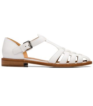 Church's + Kelsey Prestige Calf Leather Sandal in White