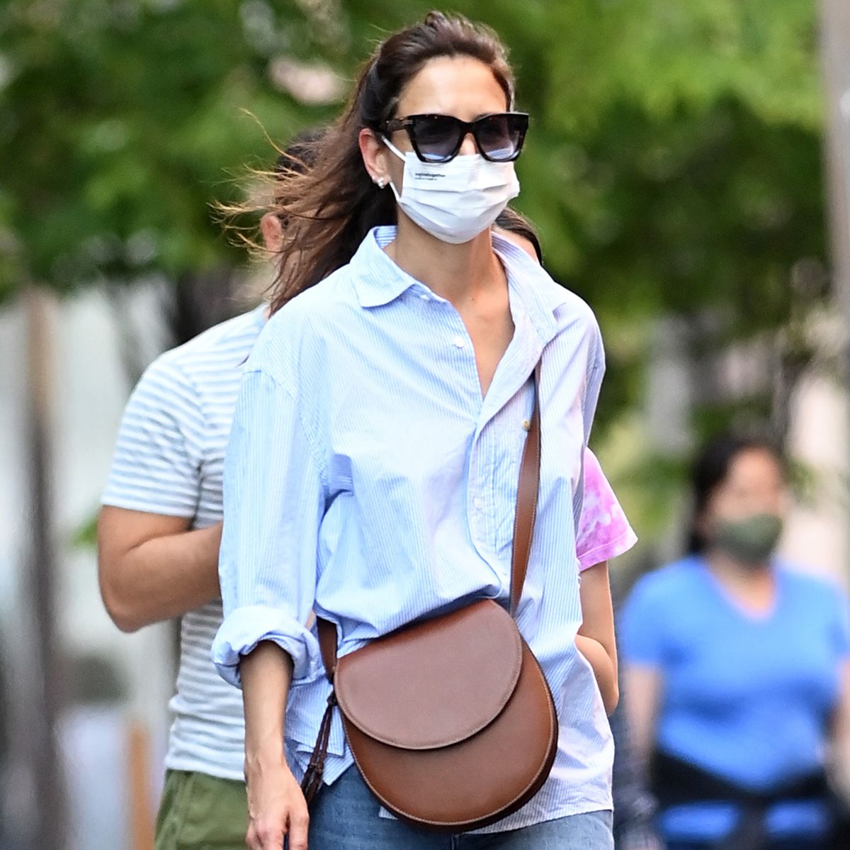 Katie Holmes Is Bringing Back This Once-Popular Denim Trend