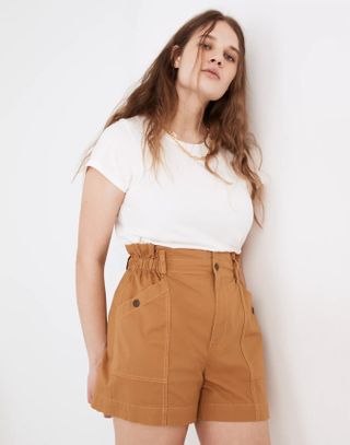 Madewell + Paperbag Utility Shorts