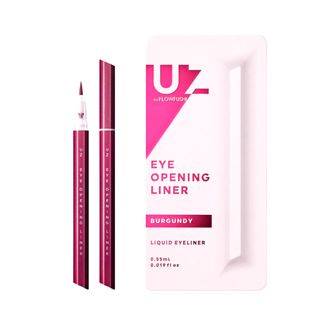 Uz by Flowfushi + Eye Opening Liner in Burgundy