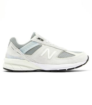 New Balance + 990 Suede and Mesh Trainers