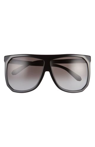 Loewe + 63mm Oversize Gradient Flat Top Sunglasses