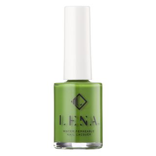Lena + Breathable Halal Nail Polish in Green & Glam