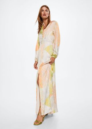 Mango + Paisley Print Dress