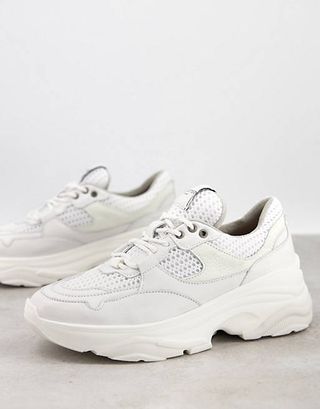 Selected Femme + Chunky White Trainers